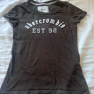 abercrombie brown tee